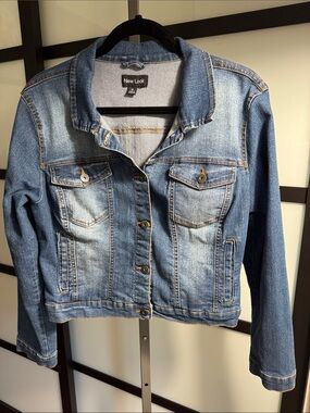 New Look Blue Washed Denim Jacket